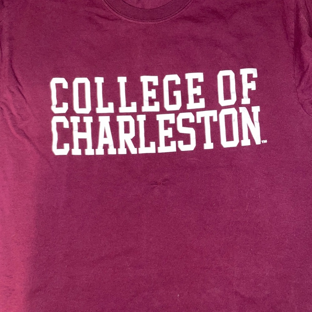 vintage college of Charlston tee